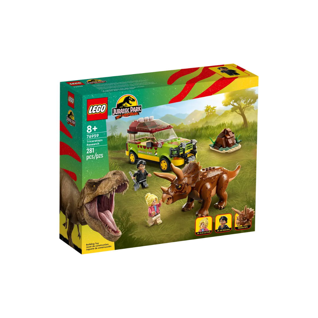 Untitled design - 2025-12-30T110306.848 LEGO® 76959 Triceratopso tyrinėjimai - Image 1