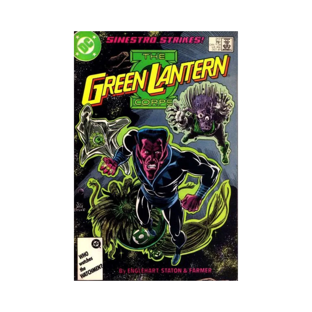Untitled design - 2026-01-08T225840.117 Green Lantern Corps #217 (1987) Marvel Comics - Image 1