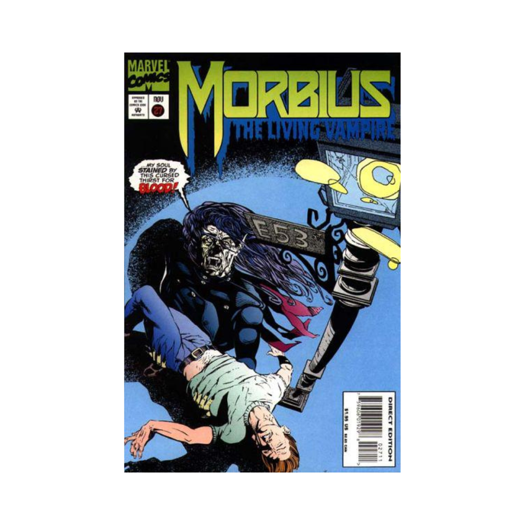 Untitled design - 2026-01-08T230406.338 Morbius: The Living Vampire #27 (1994) Marvel Comics - Image 1