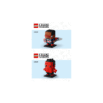 LEGO® 40668 Kapitono Amerikos ir Raudonojo Halko figūrėlės - Image 2