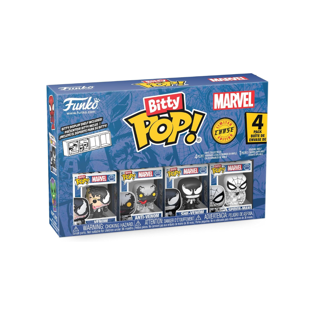 Untitled design - 2026-02-15T103503.239 Bitty POP! Spider-Man - Venom 4PK - Image 1