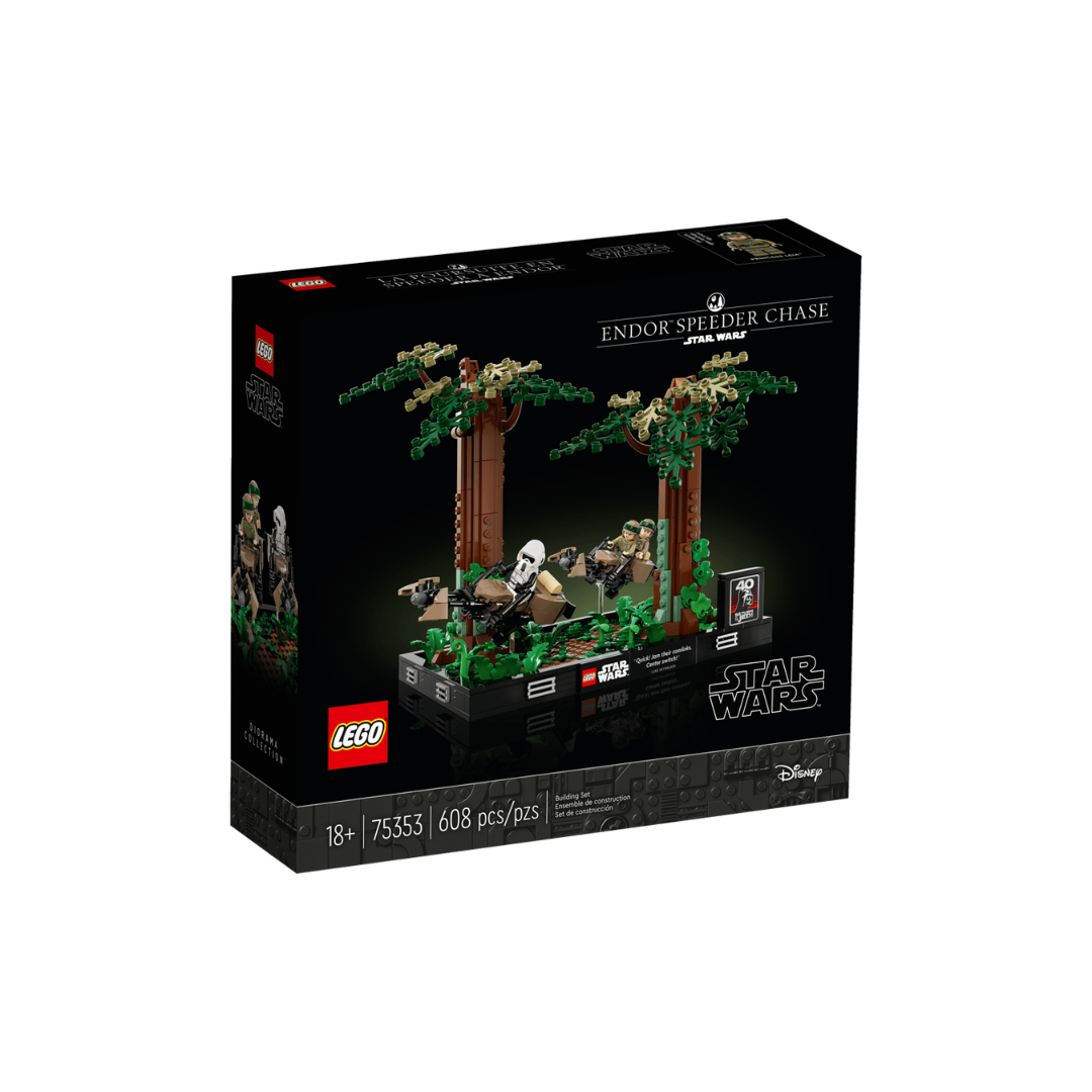 Untitled design - 2026-02-20T121958.280 LEGO® 75353 Endor Speeder Chase Diorama - Image 1
