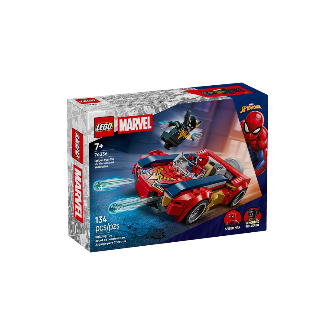 Untitled design - 2026-07-08T231043.619 LEGO® 76336 Spider-Man Car vs. Venomized Wolverine - Vaizdas 1