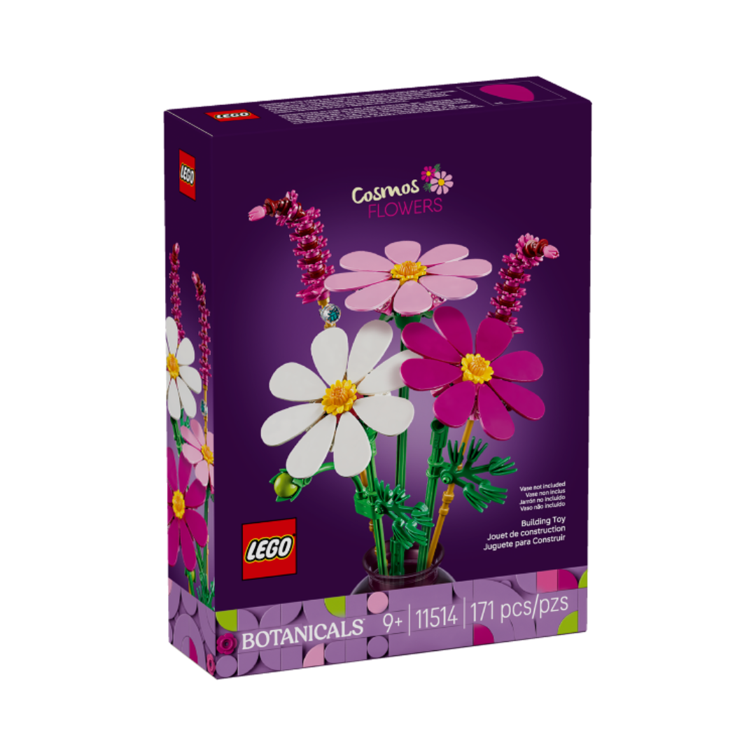 Untitled design - 2026-07-09T004632.773 LEGO® 11514 Cosmos Flowers - Vaizdas 1