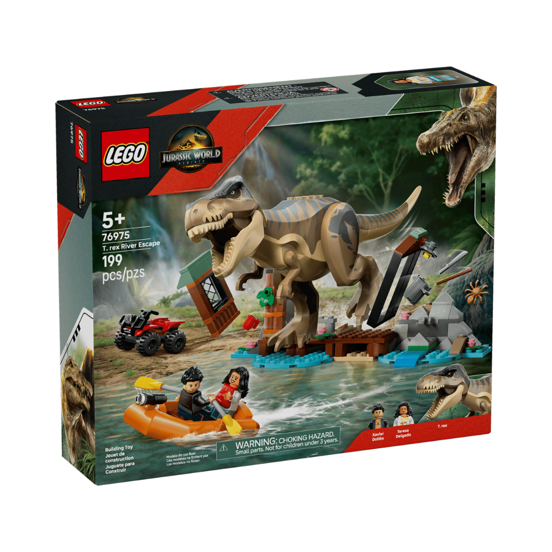 Untitled design - 2026-07-18T083202.585 LEGO® 76975 T. rex River Escape - Vaizdas 1
