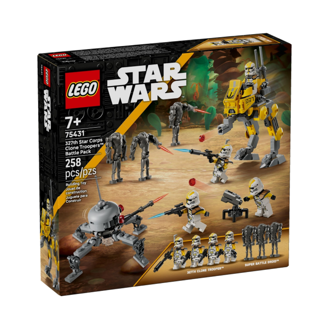 Untitled design - 2026-07-18T090052.624 LEGO® 75431 327th Star Corps Clone Troopers™ Battle Pack - Vaizdas 1