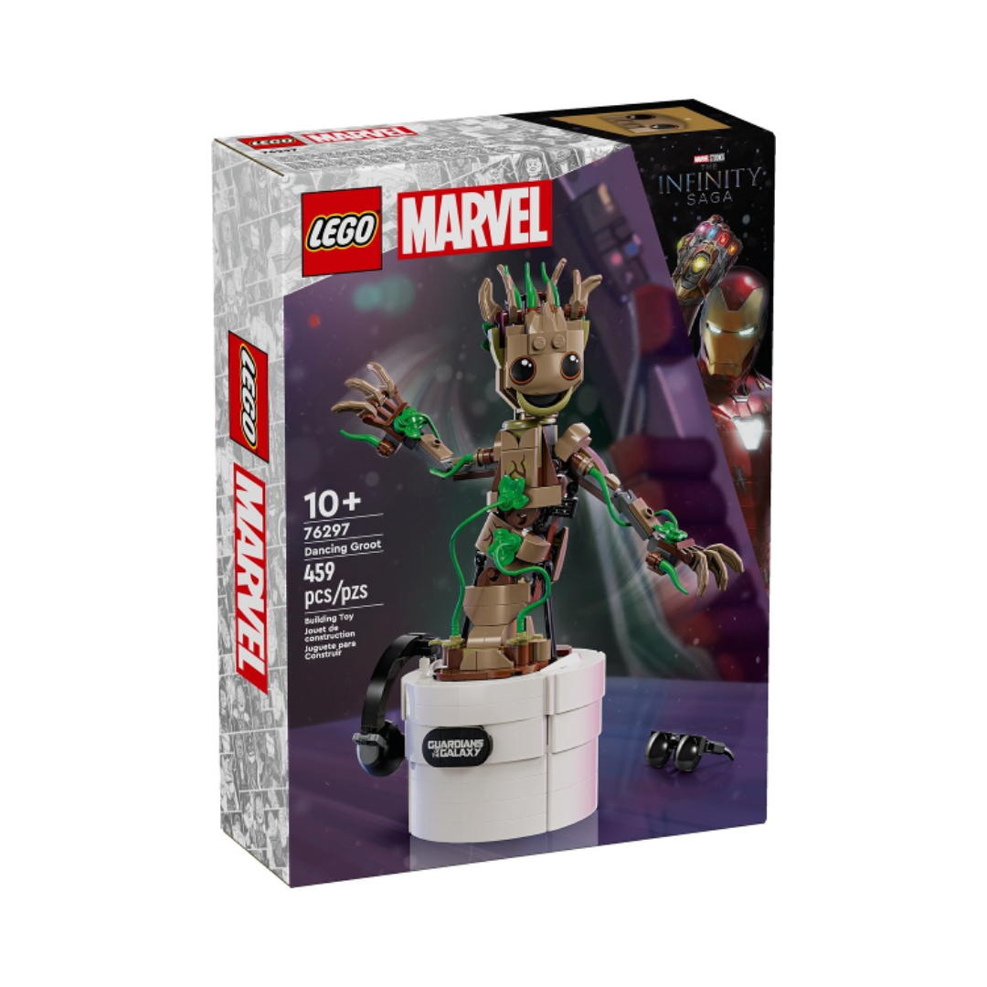 Untitled design - 2026-07-18T141153.529 LEGO® 76297 Dancing Groot - Vaizdas 1